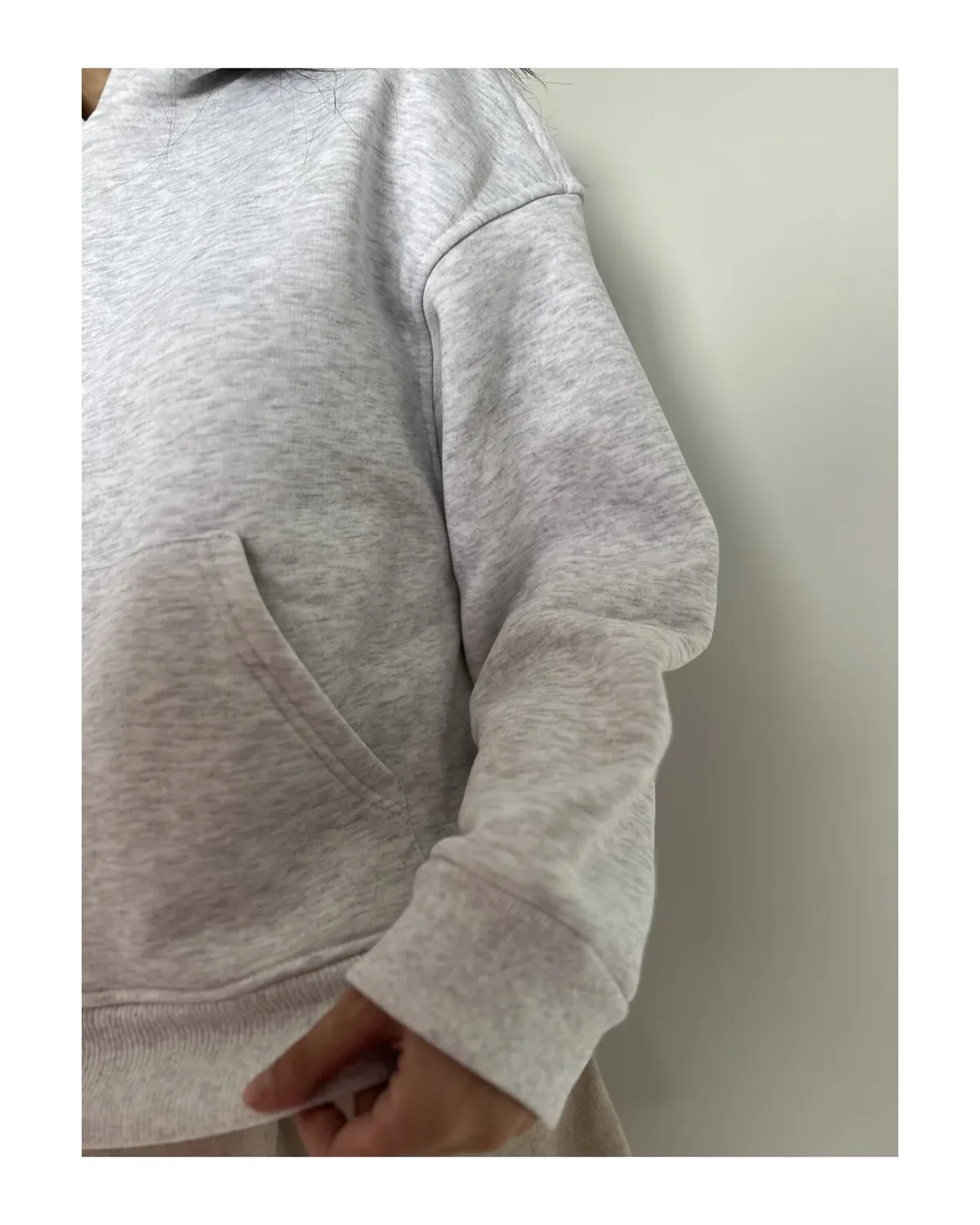 Gri - Sweatshirt 3 Gri - Sweatshirt - Görsel 3