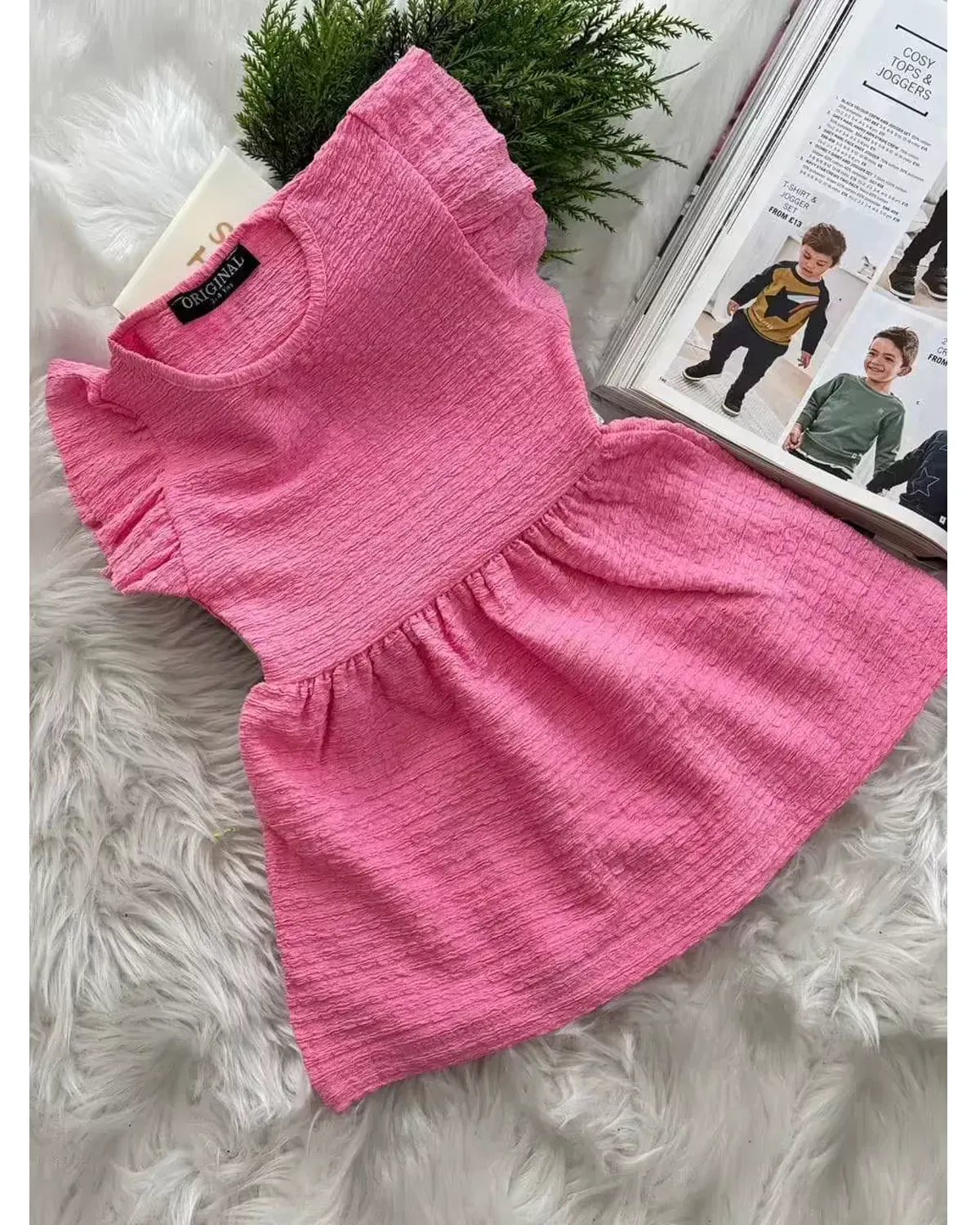 Bürümcük Çocuk Elbisesi1.Kalite Tam Kalıp 4 Bürümcük Çocuk Elbisesi1.Kalite Tam Kalıp - Görsel 4