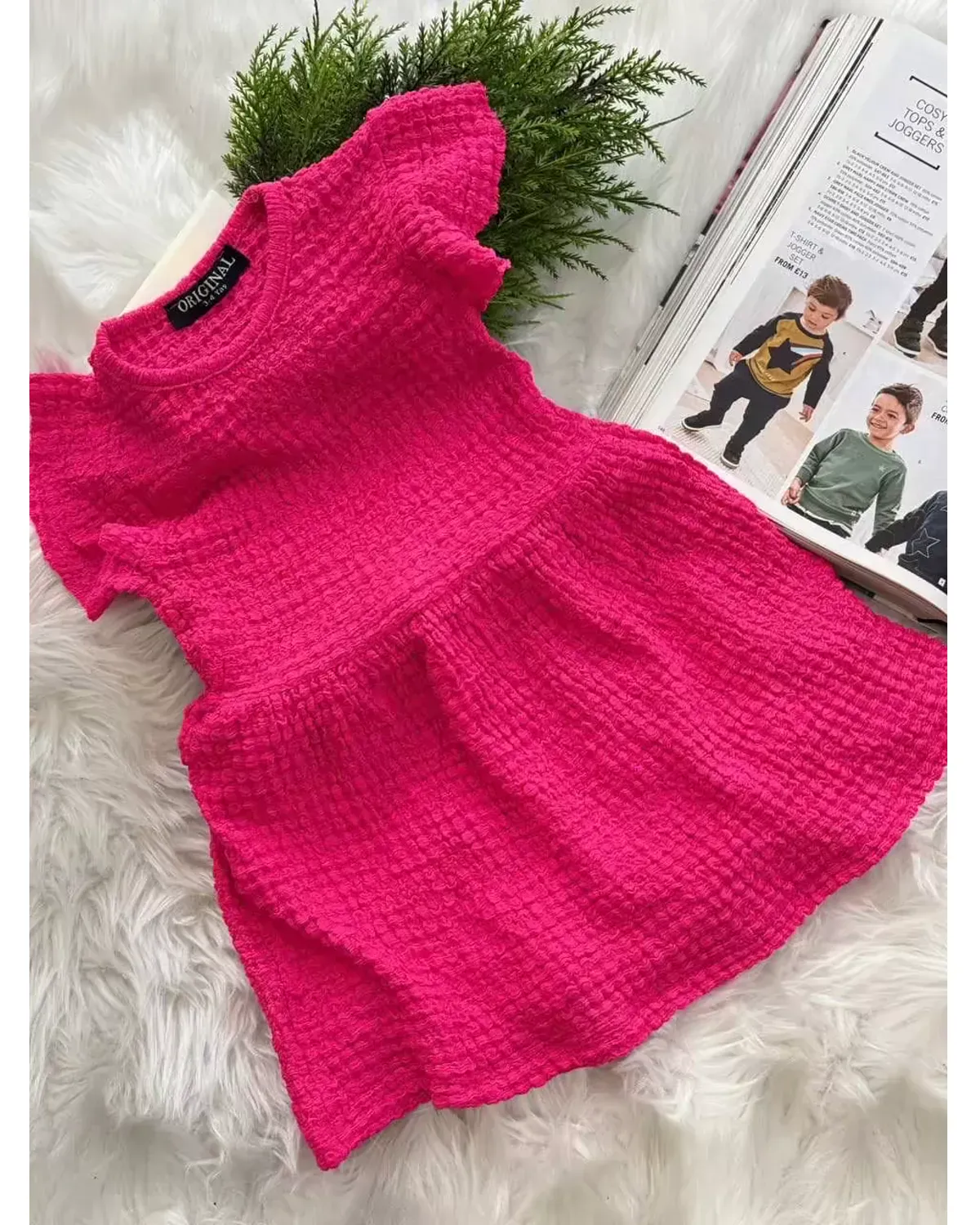 Bürümcük Çocuk Elbisesi1.Kalite Tam Kalıp 5 Bürümcük Çocuk Elbisesi1.Kalite Tam Kalıp - Görsel 5