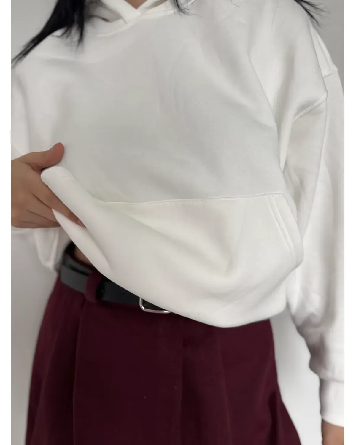 Beyaz - Sweatshirt 2 Beyaz - Sweatshirt - Görsel 2