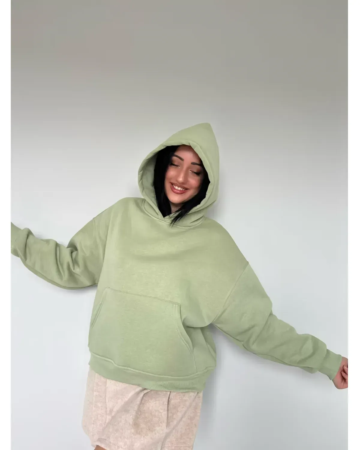 Haki - Sweatshirt 2 Haki - Sweatshirt - Görsel 2