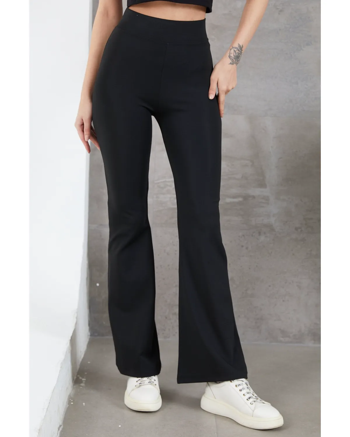 İspanyol Paça Tayt 6 İspanyol Paça Tayt - Görsel 6