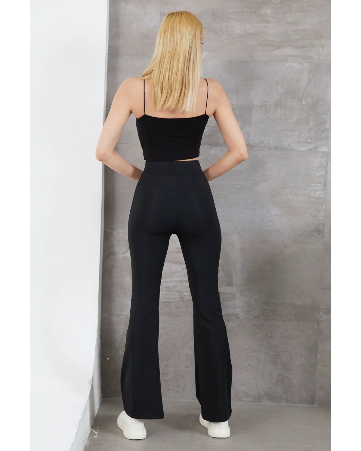 İspanyol Paça Tayt 5 İspanyol Paça Tayt - Görsel 5