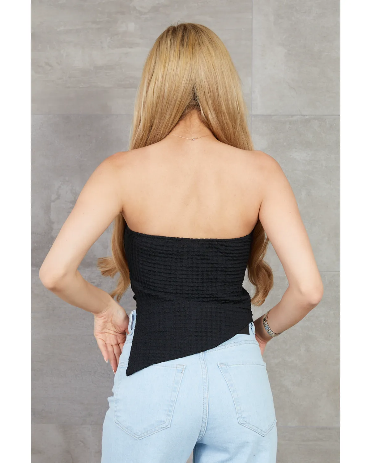 Bürümcük Kumaş Straplez Büstiyer 5 Bürümcük Kumaş Straplez Büstiyer - Görsel 5