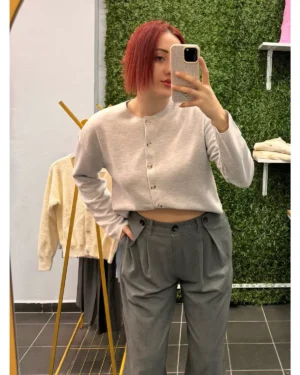 Önden Düğmeli Hırka