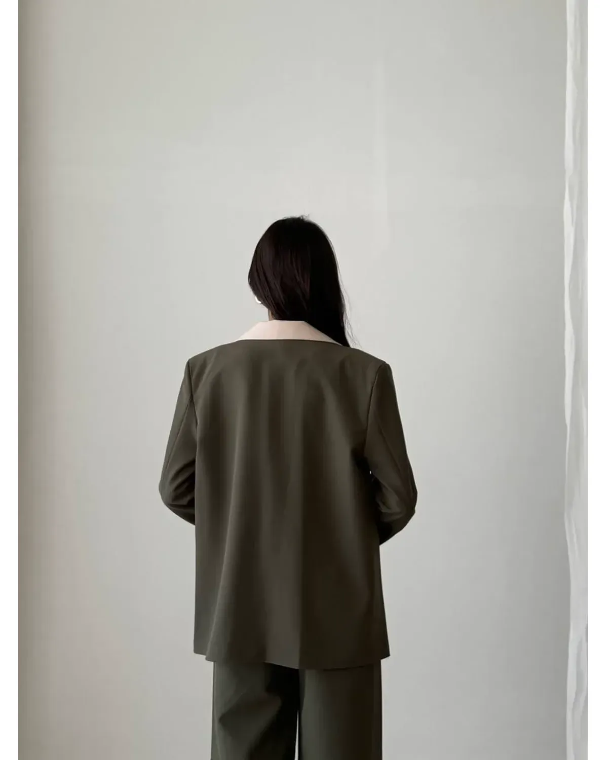 Yeşil şeritli garnili üçlü premium takım 2 Yeşil şeritli garnili üçlü premium takım - Görsel 2