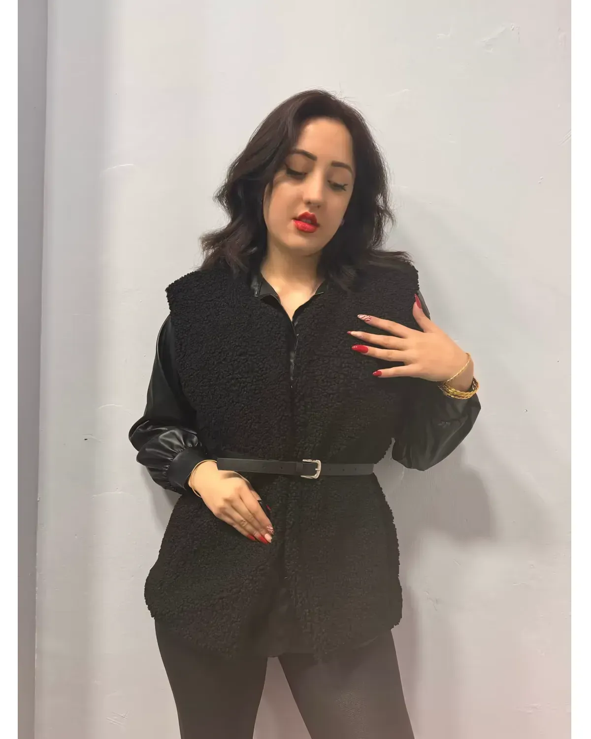 Sakallı Kemerli Yelek 1 Sakallı Kemerli Yelek